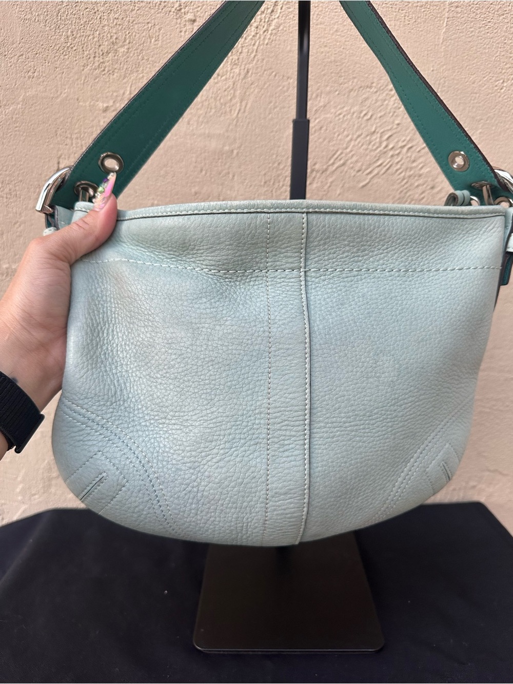 ๐ณ Y2K Coach Large Soho Hobo Shoulder Bag 8038 ๐ณ - Picture 4 of 9